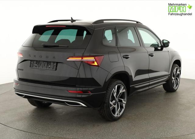 Skoda Karoq Sportline 1.5 TSI DSG Sportline, AHK, Navi, Matrix, Side, el. Klappe, Winter, 5 J.-Garantie 
