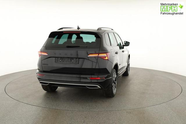 Skoda Karoq Sportline 1.5 TSI DSG Sportline, AHK, Navi, Matrix, Side, el. Klappe, Winter, 5 J.-Garantie 