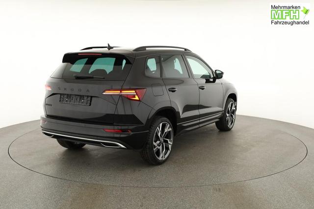 Skoda Karoq Sportline 1.5 TSI DSG Sportline, AHK, Navi, Matrix, Side, el. Klappe, Winter, 5 J.-Garantie 