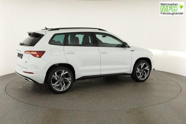 Skoda Karoq Sportline 4x4 2.0 TSI DSG Sportline, Pano, AHK, Navi, Matrix, Side, Winter, 5 J.-Garantie 
