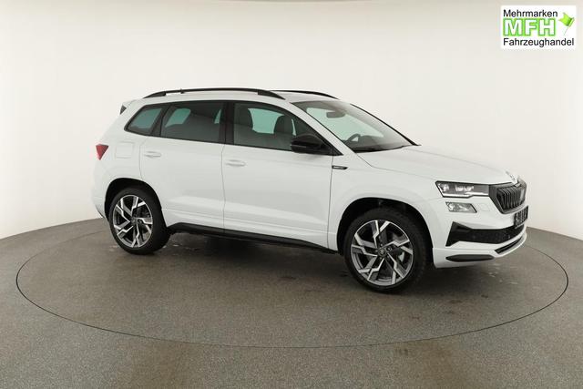 Skoda Karoq Sportline 4x4 2.0 TSI DSG Sportline, Pano, AHK, Navi, Matrix, Side, Winter, 5 J.-Garantie 