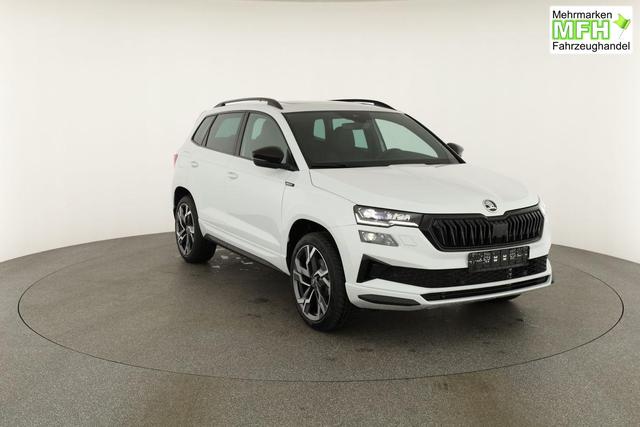 Skoda Karoq Sportline 4x4 2.0 TSI DSG Sportline, Pano, AHK, Navi, Matrix, Side, Winter, 5 J.-Garantie 