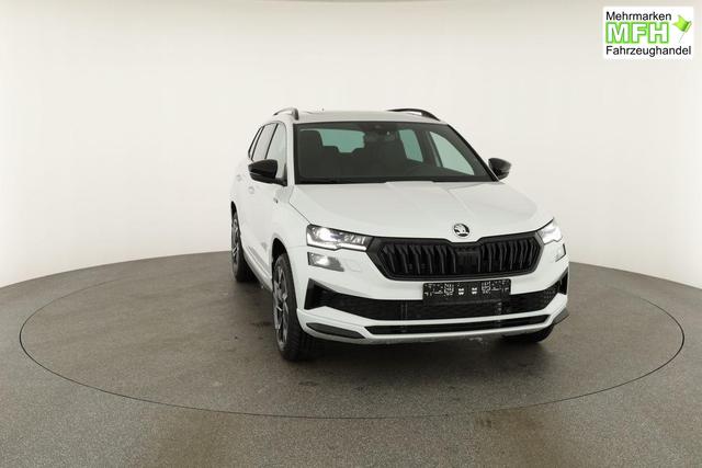 Skoda Karoq Sportline 4x4 2.0 TSI DSG Sportline, Pano, AHK, Navi, Matrix, Side, Winter, 5 J.-Garantie 