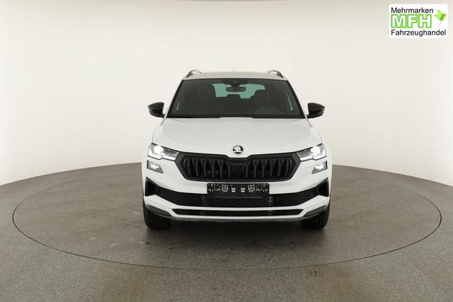 Skoda Karoq Sportline 4x4 2.0 TSI DSG Sportline, Pano, AHK, Navi, Matrix, Side, Winter, 5 J.-Garantie 