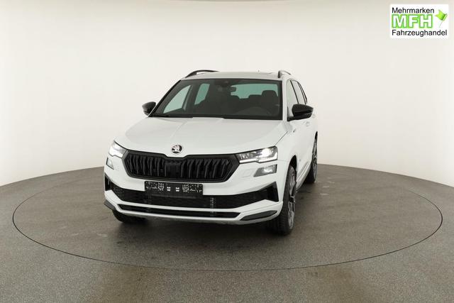 Skoda Karoq Sportline 4x4 2.0 TSI DSG Sportline, Pano, AHK, Navi, Matrix, Side, Winter, 5 J.-Garantie 