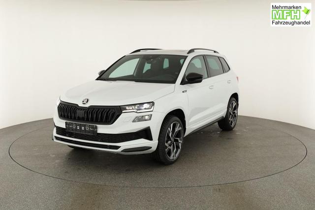 Skoda Karoq Sportline 4x4 2.0 TSI DSG Sportline, Pano, AHK, Navi, Matrix, Side, Winter, 5 J.-Garantie 