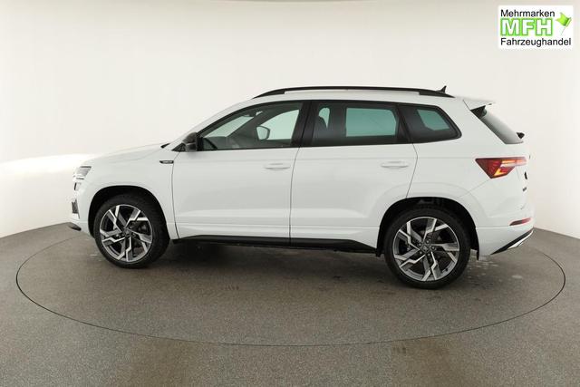 Skoda Karoq Sportline 4x4 2.0 TSI DSG Sportline, Pano, AHK, Navi, Matrix, Side, Winter, 5 J.-Garantie 