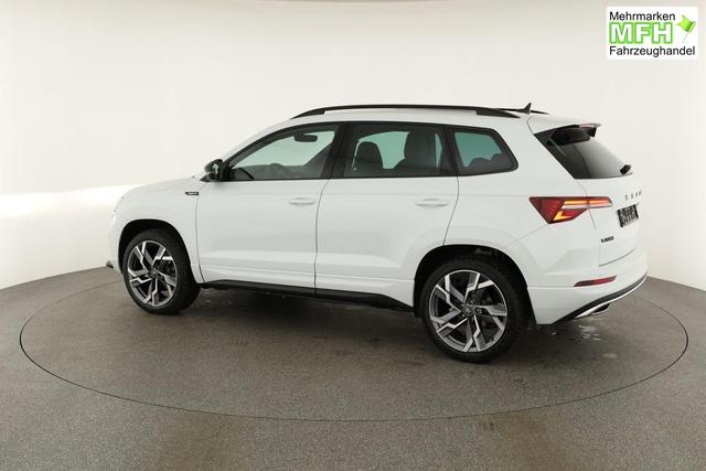 Skoda Karoq Sportline 4x4 2.0 TSI DSG Sportline, Pano, AHK, Navi, Matrix, Side, Winter, 5 J.-Garantie 