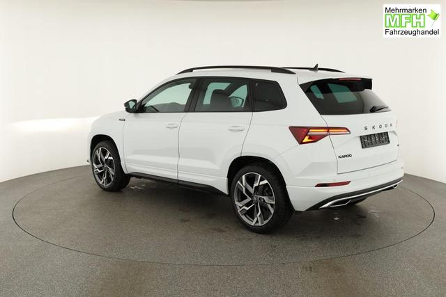 Skoda Karoq Sportline 4x4 2.0 TSI DSG Sportline, Pano, AHK, Navi, Matrix, Side, Winter, 5 J.-Garantie 