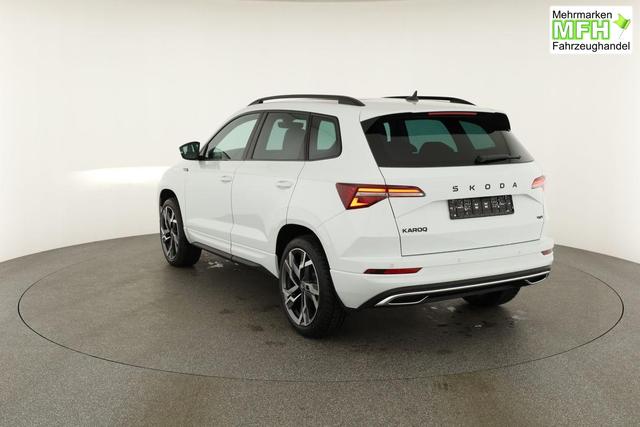 Skoda Karoq Sportline 4x4 2.0 TSI DSG Sportline, Pano, AHK, Navi, Matrix, Side, Winter, 5 J.-Garantie 