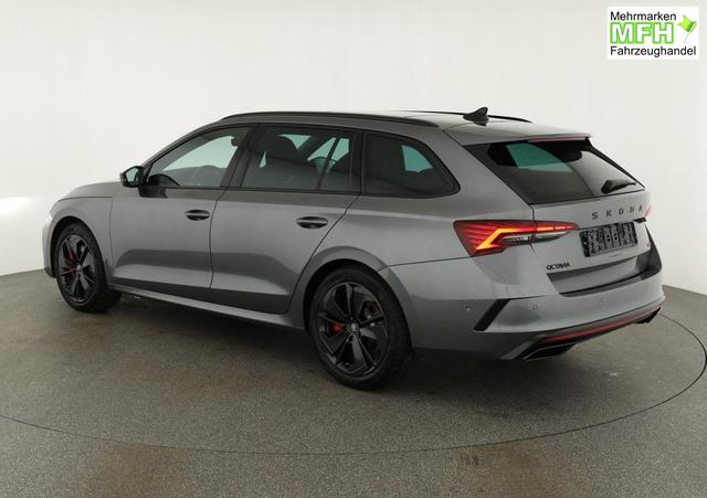 Skoda Octavia Combi 2.0 TSI 195 kW RS DSG, Pano, Standheizung, AHK, Navi, Matrix, Canton, Side, Winter, 5 J.-Garantie 