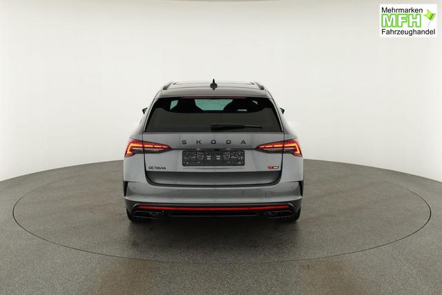 Skoda Octavia Combi 2.0 TSI 195 kW RS DSG, Pano, Standheizung, AHK, Navi, Matrix, Canton, Side, Winter, 5 J.-Garantie 
