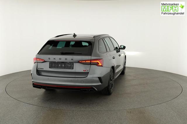 Skoda Octavia Combi 2.0 TSI 195 kW RS DSG, Pano, Standheizung, AHK, Navi, Matrix, Canton, Side, Winter, 5 J.-Garantie 