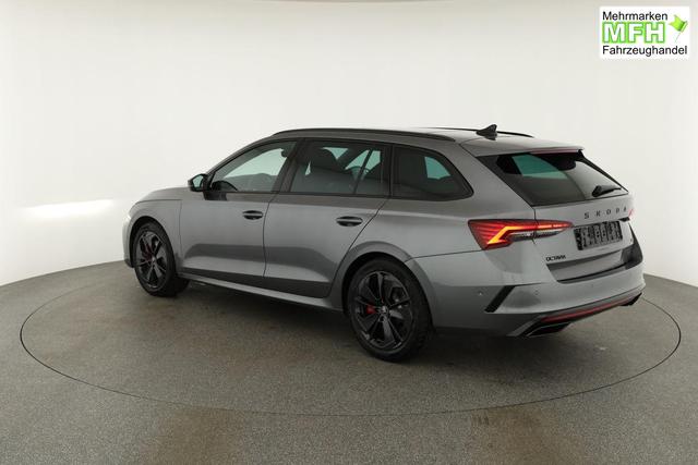 Skoda Octavia Combi 2.0 TSI 195 kW RS DSG, Pano, Standheizung, AHK, Navi, Matrix, Canton, Side, Winter, 5 J.-Garantie 