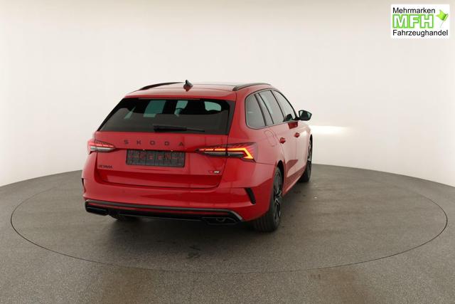 Skoda Octavia Combi 2.0 TSI 195 kW RS DSG, Pano, Standheizung, AHK, Navi, Matrix, Canton, Side, Winter, 5 J.-Garantie 