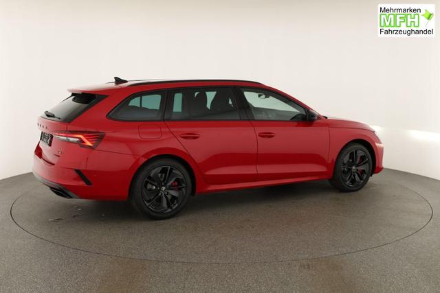 Skoda Octavia Combi 2.0 TSI 195 kW RS DSG, Pano, Standheizung, AHK, Navi, Matrix, Canton, Side, Winter, 5 J.-Garantie 