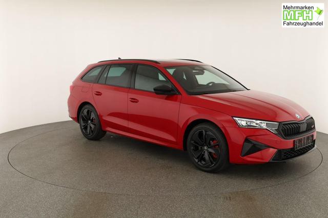 Skoda Octavia Combi 2.0 TSI 195 kW RS DSG, Pano, Standheizung, AHK, Navi, Matrix, Canton, Side, Winter, 5 J.-Garantie 