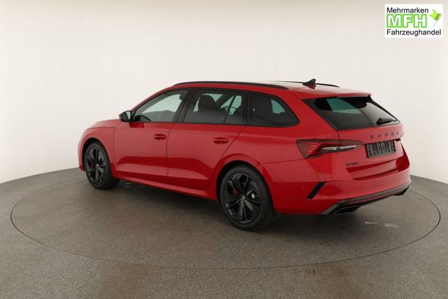 Skoda Octavia Combi 2.0 TSI 195 kW RS DSG, Pano, Standheizung, AHK, Navi, Matrix, Canton, Side, Winter, 5 J.-Garantie 