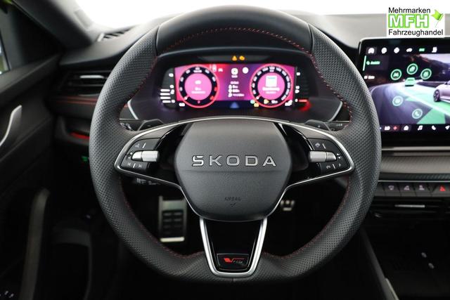 Skoda Octavia Combi 2.0 TSI 195 kW RS DSG, Pano, Standheizung, AHK, Navi, Matrix, Canton, Side, Winter, 5 J.-Garantie 