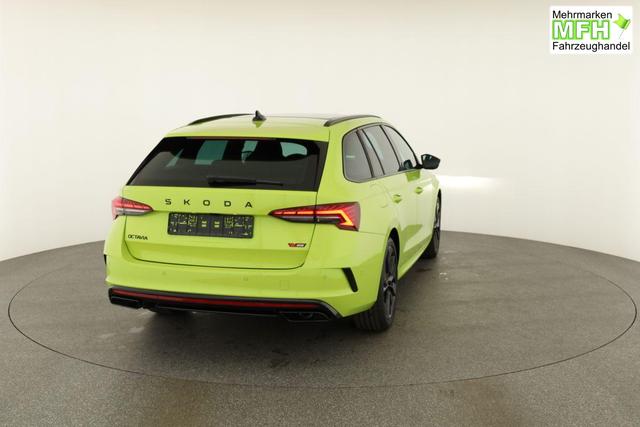 Skoda Octavia Combi 2.0 TSI 195 kW RS DSG, Pano, Standheizung, AHK, Navi, Matrix, Canton, Side, Winter, 5 J.-Garantie 