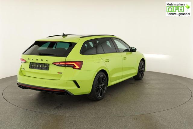 Skoda Octavia Combi 2.0 TSI 195 kW RS DSG, Pano, Standheizung, AHK, Navi, Matrix, Canton, Side, Winter, 5 J.-Garantie 