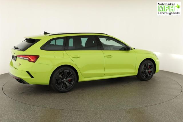 Skoda Octavia Combi 2.0 TSI 195 kW RS DSG, Pano, Standheizung, AHK, Navi, Matrix, Canton, Side, Winter, 5 J.-Garantie 