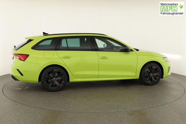 Skoda Octavia Combi 2.0 TSI 195 kW RS DSG, Pano, Standheizung, AHK, Navi, Matrix, Canton, Side, Winter, 5 J.-Garantie 