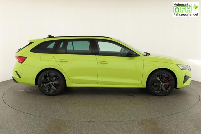 Skoda Octavia Combi 2.0 TSI 195 kW RS DSG, Pano, Standheizung, AHK, Navi, Matrix, Canton, Side, Winter, 5 J.-Garantie 
