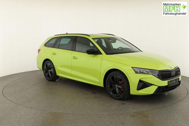 Skoda Octavia Combi 2.0 TSI 195 kW RS DSG, Pano, Standheizung, AHK, Navi, Matrix, Canton, Side, Winter, 5 J.-Garantie 