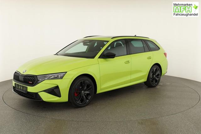 Skoda Octavia Combi 2.0 TSI 195 kW RS DSG, Pano, Standheizung, AHK, Navi, Matrix, Canton, Side, Winter, 5 J.-Garantie 