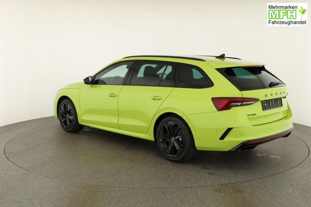 Skoda Octavia Combi 2.0 TSI 195 kW RS DSG, Pano, Standheizung, AHK, Navi, Matrix, Canton, Side, Winter, 5 J.-Garantie 