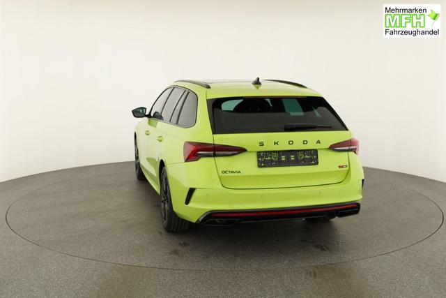 Skoda Octavia Combi 2.0 TSI 195 kW RS DSG, Pano, Standheizung, AHK, Navi, Matrix, Canton, Side, Winter, 5 J.-Garantie 