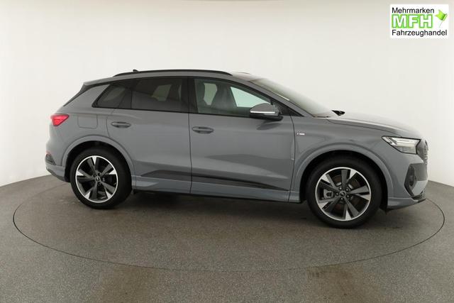 Audi Q4 e-tron 45 basis quattro S-LINE quattro, Navi, Matrix, Side, Kamera, el. Klappe, Winter. 20-Zoll 