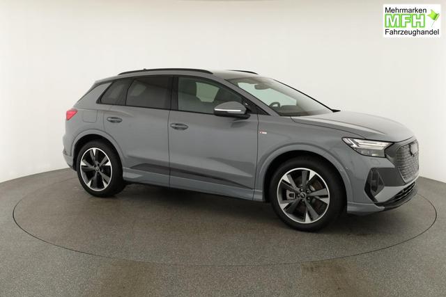 Audi Q4 e-tron 45 basis quattro S-LINE quattro, Navi, Matrix, Side, Kamera, el. Klappe, Winter. 20-Zoll 