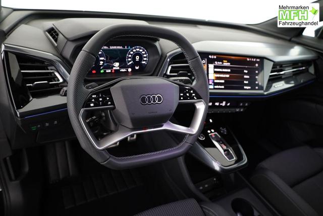 Audi Q4 e-tron 45 basis quattro S-LINE quattro, Navi, Matrix, Side, Kamera, el. Klappe, Winter. 20-Zoll 