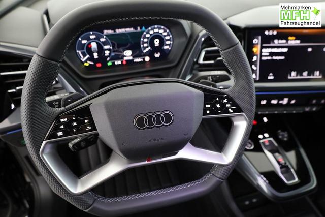 Audi Q4 e-tron 45 basis quattro S-LINE quattro, Navi, Matrix, Side, Kamera, el. Klappe, Winter. 20-Zoll 