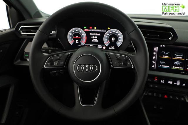 Audi A3 Sportback TFSI 110 kW S line 35 S-tronic S-LINE, AHK, Matrix, Navi, el. Klappe, Kamera, Winter, 3 J.-Garantie 