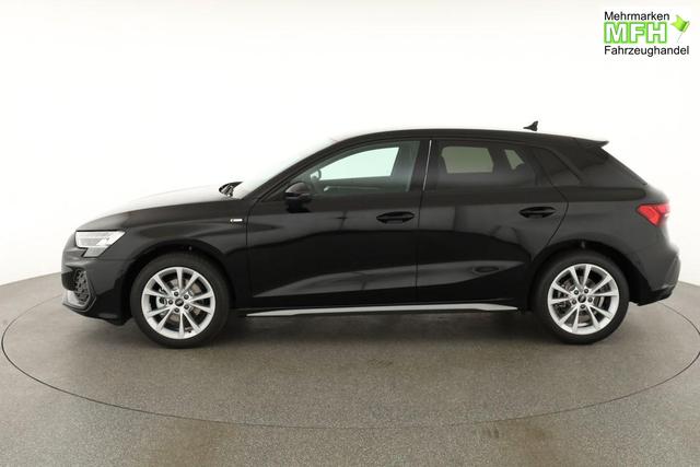 Audi A3 Sportback TFSI 110 kW S line 35 S-tronic S-LINE, AHK, Matrix, Navi, el. Klappe, Kamera, Winter, 3 J.-Garantie 