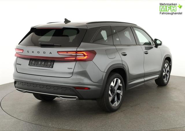 Skoda Kodiaq 2.0 TDI 142 kW 4x4 Sportline DSG Sportline, Pano, AHK, Navi, Matrix, el. Klappe, Side, Winter, 19-Zoll 
