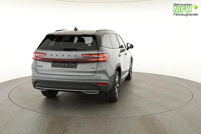 Skoda Kodiaq 2.0 TDI 142 kW 4x4 Sportline DSG Sportline, Pano, AHK, Navi, Matrix, el. Klappe, Side, Winter, 19-Zoll 