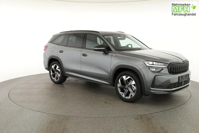 Skoda Kodiaq 2.0 TDI 142 kW 4x4 Sportline DSG Sportline, Pano, AHK, Navi, Matrix, el. Klappe, Side, Winter, 19-Zoll 