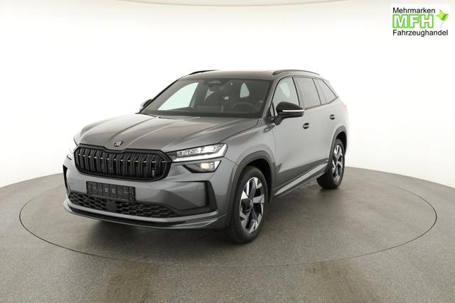 Skoda Kodiaq 2.0 TDI 142 kW 4x4 Sportline DSG Sportline, Pano, AHK, Navi, Matrix, el. Klappe, Side, Winter, 19-Zoll 