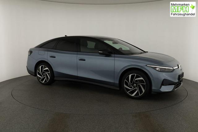 Volkswagen ID.7 Pro 210 kW Black, HuD, IQ.Light, IQ.Drive, AreaView, Side, 20-Zoll 