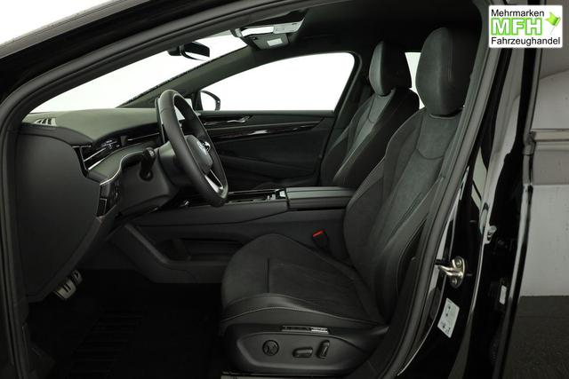 Volkswagen ID.7 Pro 210 kW Black, AHK, HuD, IQ.Light, IQ.Drive, AreaView, Side, 19-Zoll 