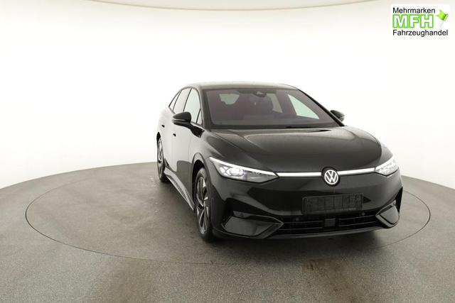 Volkswagen ID.7 Pro 210 kW Black, AHK, HuD, IQ.Light, IQ.Drive, AreaView, Side, 19-Zoll 