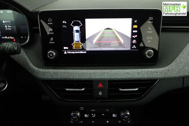 Skoda Kamiq Selection 1.5 TSI DSG Selection, AHK, LED, Kamera, Ladeboden, Winter, 16-Zoll 