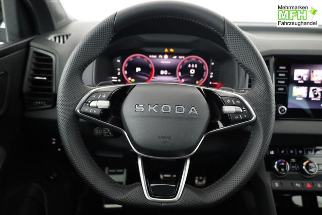 Skoda Karoq Sportline 4x4 2.0 TSI DSG Sportline, Pano, AHK, Navi, Matrix, Side, Winter, 5 J.-Garantie 