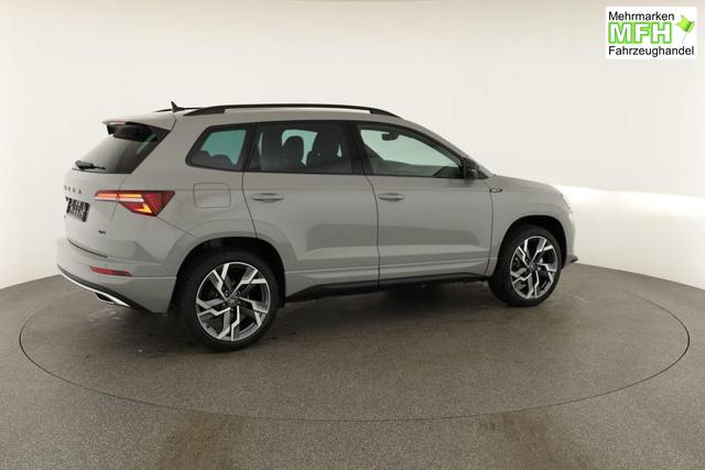 Skoda Karoq Sportline 4x4 2.0 TSI DSG Sportline, Pano, AHK, Navi, Matrix, Side, Winter, 5 J.-Garantie 