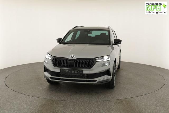 Skoda Karoq Sportline 4x4 2.0 TSI DSG Sportline, Pano, AHK, Navi, Matrix, Side, Winter, 5 J.-Garantie 