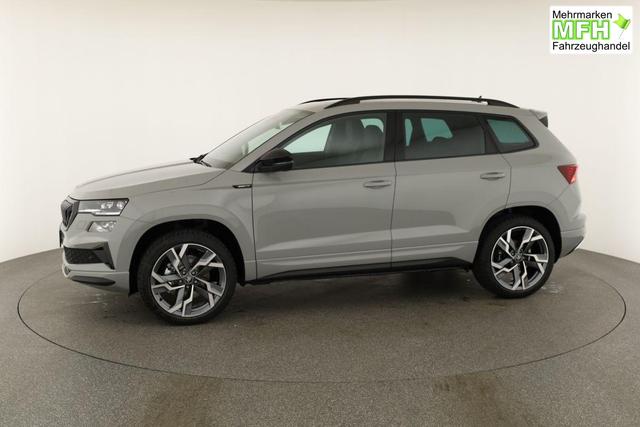 Skoda Karoq Sportline 4x4 2.0 TSI DSG Sportline, Pano, AHK, Navi, Matrix, Side, Winter, 5 J.-Garantie 